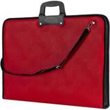 Misda Store Resim Çantası Fermuarlı Kulplu 37X54 cm 1 Adet Teknik Resim Dosya Çantası 35X50 cm Askılı Proje Çantası Okul Sınıf
