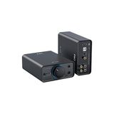 Misda Store Tam Dengeli Hifi Dac Kulaklık Amplifikatörü AK4493S2, Xmos XU208 PCM384KHZ DSD256, Usb/optik/koaksiyel/rca Girişler, 6, 35 Mm/4, 4 mm Çıkış Eu Plug, Siyah