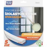Misda Store Tape Epdm Kauçuk Pencere Kapı Izolasyon Bandı Beyaz 5MMX15MMX5MT