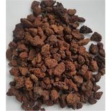 Misda Store Tarım Pomza Taşı Kırmızı Pomza Lav Taşı Volkanik Tüf Dekoratif Ponza Taşı 10 Litre 3-8 mm