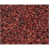 Misda Store Tarım Pomzası 25 kg 5-10 mm Kırmızı Pomza Cüruf Lav Taşı Kırmızı Ponza Volkanik Cüruf