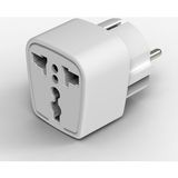 Misda Store Tipi Universal Çevirici Priz Kolay Tasarım 250V 16A Ingiliz Fişi Amerikan Fişi Dönüştürücü Adaptör