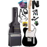 Misda Store TLX-50WB-30AMP Tele Kasa Maple Klavye 2 Single-Coil 30W Amfili Elektro Gitar