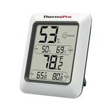 Misda Store TP50 Dijital Termo-Higrometre, Iç Mekan Termometresi, Higrometre, Sıcaklık ve Nem Ölçer, Oda Iklimi Kontrolü, Oda Havası Kontrolü, Klima Monitörü Için