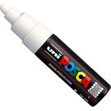 Misda Store Uni Pc-7m Marker Sanat Kalemi Büyük Top Ucu, 5-5,5 mm - Beyaz