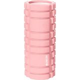 Misda Store Unisex Tırtıklı Foam Roller Fr 3304, Açık Pembe Yüksek Yoğunlukta Orta Sert Deluxe Masaj Köpüğü Pilates Masaj Rulosu