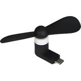 Misda Store Usb-C Fan Mini Soğutucu Type-C Telefon Tablet Powerbank Için Pervane USB Vantilatör