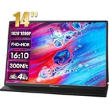 Misda Store Z14 Lite Pro 14'' Fhd+Hdr 1920X1200 60Hz Ads-Ips Panel Type-C Ultra Ince, Dokunmatik Taşınabilir Monitör (ZL-Z14-LITE-PRO)