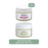 miseca İkili Doğal Deodorant Seti | Mystic Lotus - Citrus Tree