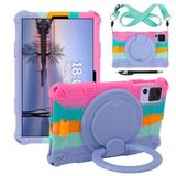 Misenya ONN 8 inç Tablet (2024 Model) 100135923 için evrensel kılıf, ALLDOCUBE iPlay 50 Mini/iplay 60 Mini/DOOGEE T20 Mini/Samsung Galaxy Tab A 8,4 inç Tablet için Çocuk Kılıfı (Renkli Pembe)