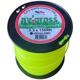 Misina 3.3mm x 150 metre 6 Köşe Sarı - Hexalobıc