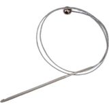 Misinalı Çelik Tığ Şiş 4 Numara 60 cm - Dayanıklı Esnek