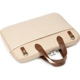Misingpiece Air Pro 13.3" & 14" Inç Uyumlu Laptop Evrak Çantası Bej