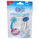 Misip Plus Kürdanlı Diş İpi 50 Adet