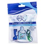 Misip Seyahat Seti (diş Fırçası + Diş Macunu 15 Ml + Kürdanlı Diş İpi)