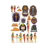 Mısır Temalı Sticker Set-4 15 Parça Telefon, Tablet, Defter, Laptop Sticker