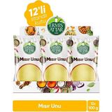 Mısır Unu 100 Gram 12'li Ermiş Attar Display standlı kutuda