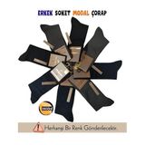 Mısırlı 62900 Erkek Organik Modal Soket Çorap Asorti