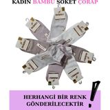 Mısırlı 72206 Kadın Bambu Patik Çorap - 36 - 40 - Asorti