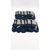 Mısırlı Bambu Erkek Kısa Konç Çorabı; Dikişsiz; Tamamı Siyah 12'li Paket 41-45 - 41 - 45