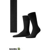 Mısırlı Erkek Bambu Soket Çorap 1'li Siyah