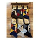 Mısırlı Erkek Lambswool Dikişsiz Kuzu Yünü Konforlu Kışlık Çorap 6’lı Paket