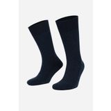Mısırlı Erkek Lambswool Tekli Lacivert Soket Çorap M 65002 L
