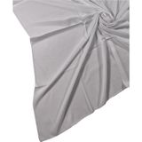 Mısırlı Eşarpları Düz Renk Krep Eşarp Beyaz Renk 110X110 cm
