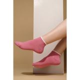 Mısırlı Kadın Modal Tekli Yazlık Sneaker Çorap Açık Pembe - 39 - 42