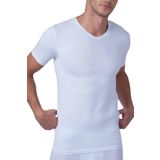 Mısırlı Organik Pamuk - TENCEL™ Modal V Yaka Kısa Kollu Erkek Fanila, Yumuşak, Nefes Alabilir, Lüks ve Sürdürülebilir Kumaştan Yuvarlak Yaka İç Giyim, Hercules
