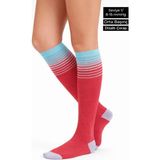 Mısırlı Unisex Bambu Özel Sıkılaştırıcı Teknolojiyle Uçuş ve Pilot Diz Altı Çorap Açık Pembe - 43 - 46