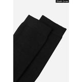 Mısırlı Unisex Bambu Özel Sıkılaştırıcı Teknolojiyle Uçuş ve Pilot Diz Altı Çorap Siyah - 43 - 46