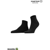 Mısırlı Unisex Diyabetik Bambu Kısa Konç Çorap Antrasit - 39 - 42