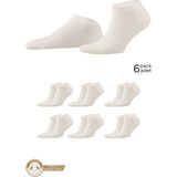 Mısırlı Unisex Yün & Lyocell By Tencel Karışımlı 6 Çift Patik Çorap Ekru - 39 - 42