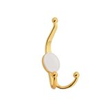 Misket Portmanto Askısı, Metal Vestiyer Askısı, 23 Gr, Dolap ve Duvar Askılığı, Altin (Vidalı)