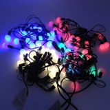 Misket Yılbaşı Ağaç Bahçe Ip Süs Aydınlatma 20 Led Işık 3M 3 Renk gun-isigi