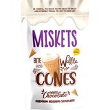 Miskets Beyaz Çikolata Dolgulu Mini Kornet 70 gr x 3 Adet - 100 gr