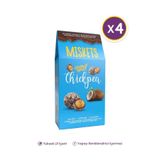 Miskets Bitter Çikolata Ve Hindistan Cevizi Kaplı Leblebi Draje 80 gr x 6 Adet