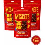 Miskets Çikolata Kaplı Jelly Ayıcık 120 gr x 3 Adet - 100 gr