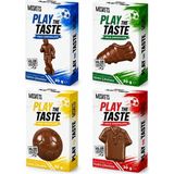Miskets Play The Taste Futbol Koleksiyonu Şekilli Sütlü Çikolata 4'lü Set - 30 gr