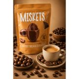 Miskets Sütlü Çikolata Kaplamalı Kavrulmuş Kahve Çekirdeği Draje 70 gr