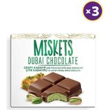 Miskets Sütlü Dubai Çikolatası 100 gr x 3 Adet