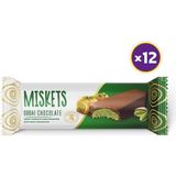Miskets Sütlü Dubai Çikolatası 25 gr x 12 Adet