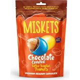 Miskets Tuzlu Yer Fıstıklı Sütlü Çikolata Kaplamalı Renkli Draje 120 gr - 100 gr