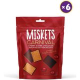 Miskets Vişneli Bitter Çikolatalı Petibör Bisküvi 50 gr x 6 Adet - 100 gr
