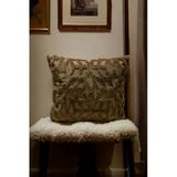 Mislina Home Bohem Dekoratif Yastık Kılıfı Kırlent Kılıfı 43X43 Cm Kahverengi Etnik Dsn