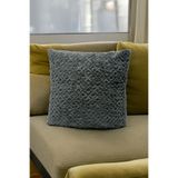 Mislina Home Bohem Dekoratif Yastık Kılıfı Kırlent Kılıfı 45x45 Cm Gri Otantik Desen