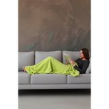 Mislina Home Deluxe Wellsoft Tv Çocuk Battaniyesi - 4 Mevsim Peluş Polar Bebek Battaniye | F. Yeşili 100x150 Cm