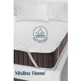 Mislina Home Kapitone Microfiber Köşe Lastikli Ped Sıvı Su Geçirmez Bebek Çocuk Yatak Koruyucu Alezi