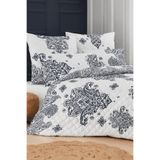 Mislina Home Santorini Tek Kişilik Kapitone Dolgulu Pike 4 Mevsim Baklava Dsn |Yastık Kılıfı Hediye| 160x230cm
